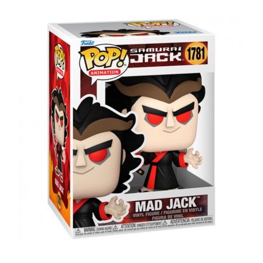 [FK83466] Figura Funko Pop! Samurai Jack (1781) Mad Jack 3a+