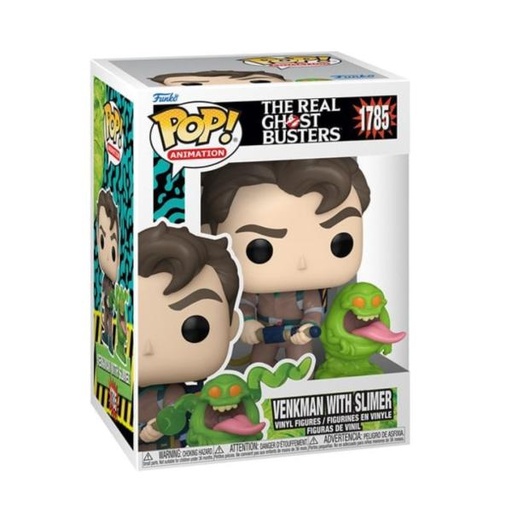 [FK83476] Figura Funko Pop! The Real Ghost Busters (1785) Venkman With Slimer 3a+