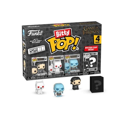 [FK83647] Set/4 Figura Funko Pop! Bitty Game of Thrones Displ/12 3a+