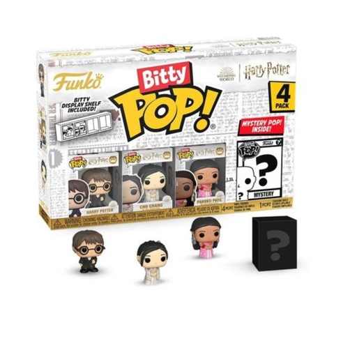 [FK83654] Set/4 Figura Funko Pop! Bitty Harry Potter Displ/12 3a+