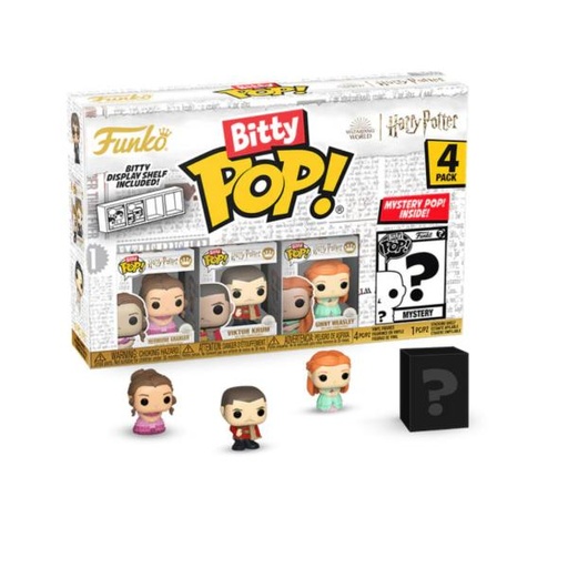 [FK83655] Set/4 Figura Funko Pop! Bitty Harry Potter Displ/12 3a+