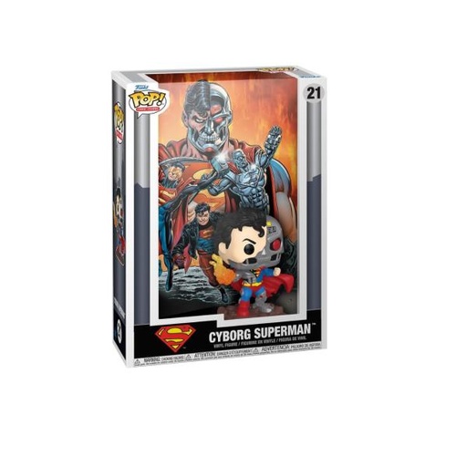 [FK83729] Figura Funko Pop! DC Comics (21) Cyborg SuperMan 3a+
