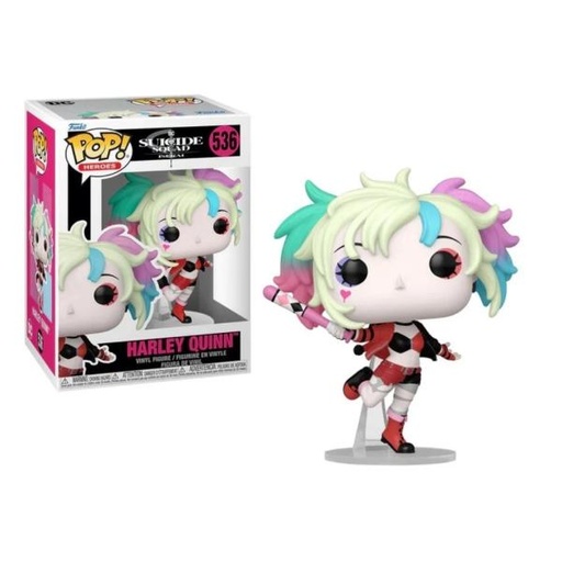 [FK84132] Figura Funko Pop! DC Suicide Squad Isekai (536) Harley Quinn 3a+