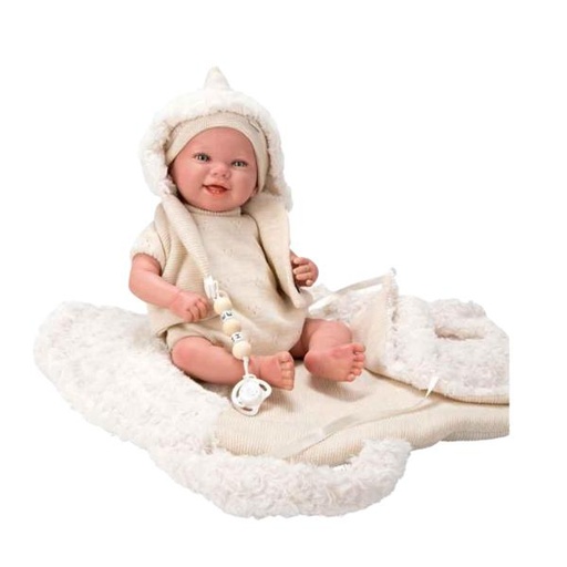 [AS98118] Bebé Real 40cm Arias Reborn C/Manta 6a+
