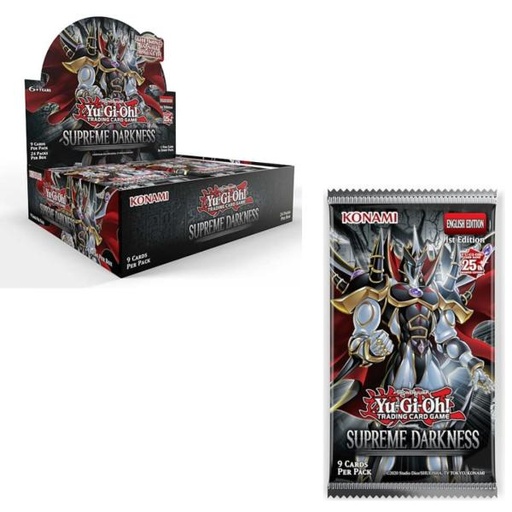 [DV86679] Cartas YU-GI-OH Supreme Darkness   6a+ (Inglés) Se venden por separado