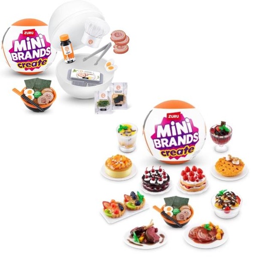 [ZU77515] Mini Brands Create Master Chef ( Se venden por separado ) 3a+