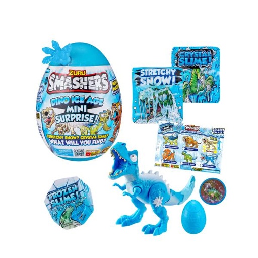 [ZU7456] Huevo Sorpresa Smashers Dino Ice Surprise Displ/6 Surt/4 5a+