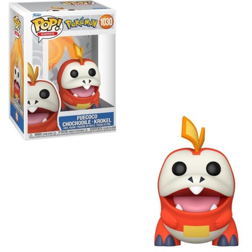 [FK80310] Figura Funko Pop! Pokémon (1030) Fuecoco 3a+