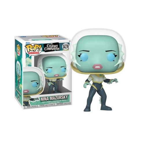 [FK81031] Figura Funko Pop! DC Creature Commandos (1479) Nina Mazursky 17a+