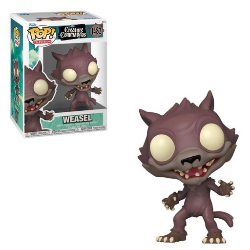 [FK81034] Figura Funko Pop! DC Creature Commandos (1482) Weasel 17a+