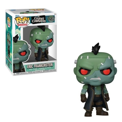 [FK83055] Figura Funko Pop! DC Creature Commandos (1483) Eric Frankenstein 17a+