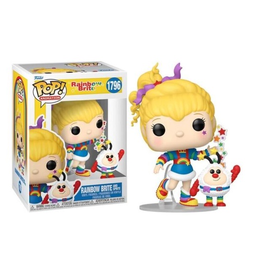 [FK83491] Figura Funko Pop! Rainbow Brite (1796) Rainbow Brite and Sprite 3a+