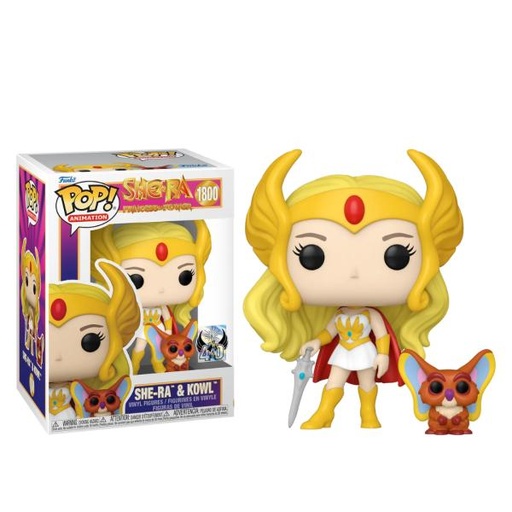 [FK83499] Figura Funko Pop! She-ra Princess of Power (1800) She-ra & Kowl 3a+