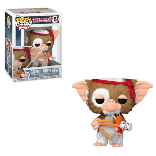 [FK83550] Figura Funko Pop! Gremlins 2 The New Batch (1753) Gizmo With Bow 3a+
