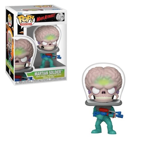 [FK83566] Figura Funko Pop! Mars Attacks! (1877) Martian Soldier 3a+