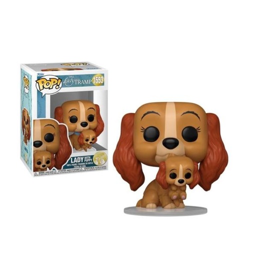 [FK83568] Figura Funko Pop! Disney Lady and the Tramp (1553) Lady With Puppy 3a+