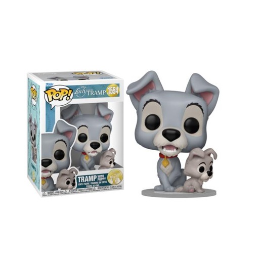 [FK83569] Figura Funko Pop! Disney Lady and the Tramp (1554) Tramp With Puppy 3a+