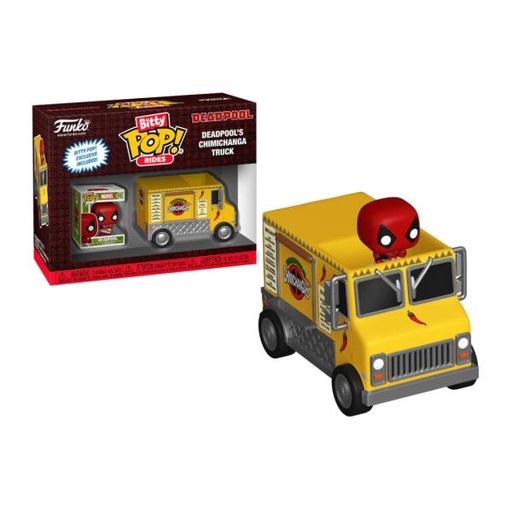 [FK83625] Figura Funko Pop! Bitty DeadPool's Chimichanga Truck 3a+