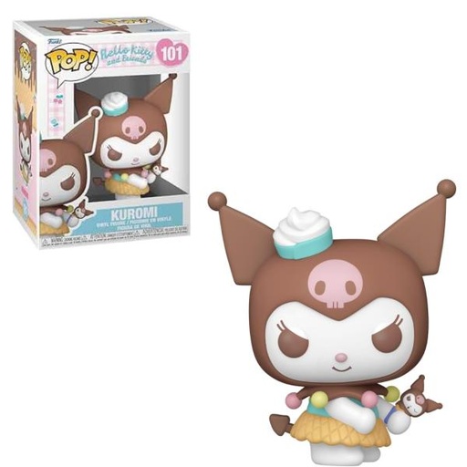 [FK83695] Figura Funko Pop! Hello Kitty and Friends (101) Kuromi 3a+