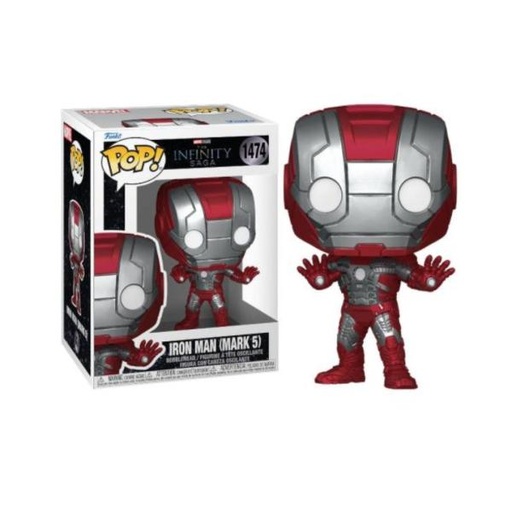 [FK83789] Figura Funko Pop! Marvel The Infinity Saga (1474) Iron Man Marck 5 3a+