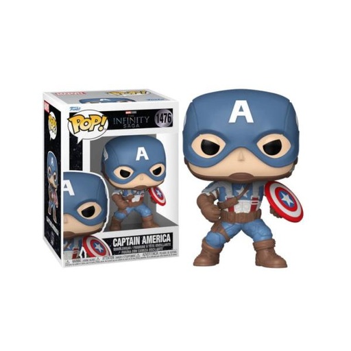[FK83791] Figura Funko Pop! Marvel The Infinity Saga (1476) Captain America 3a+