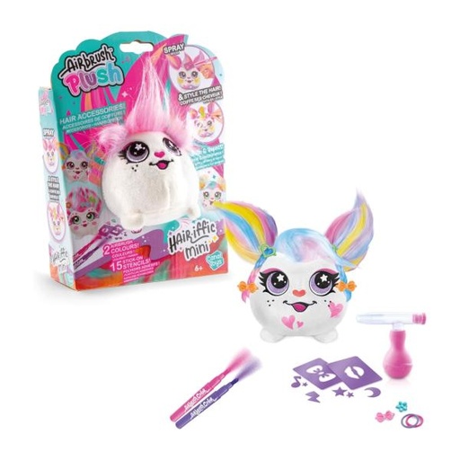 [CTAIR038] Airbrush - Peluche con Mini Aerógrafo Lavable 10cm Surt/3 6a+