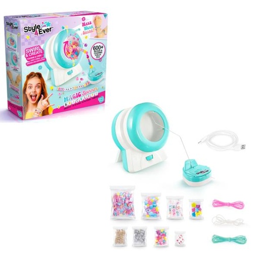 [CTOFG332] Gira y Crea tus Propias Pulseras Style 4Ever Spiner Magico 6a+