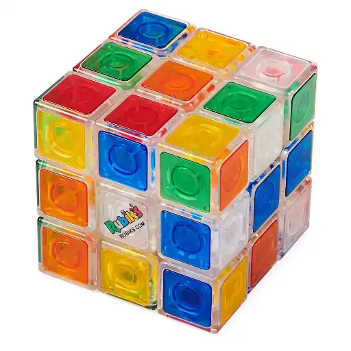 [BT6063215] Cubo Rubik`s Cristal 3x3 50 Años 8a+