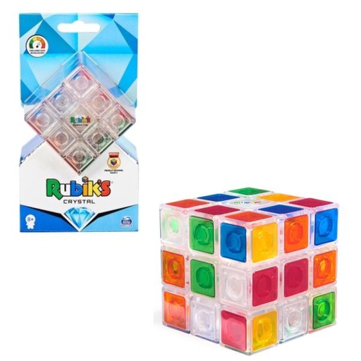 [BT6063215] Cubo Rubik`s Cristal 3x3 50 Años 8a+