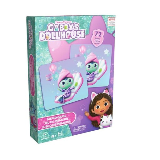 [BT6068353] Juego de Mesa de Memoria de la Casa de Muñecas de Gabby's 3a+