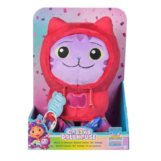 [BT6071765] Peluche Daniel James DJ  de la Casa de Muñecas de Gabby¨s 3a+