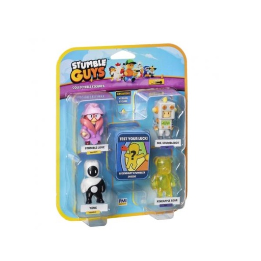 [BTSG2240] Figuras  Stumble Guys Mini Set/5 Surt/4 8a+