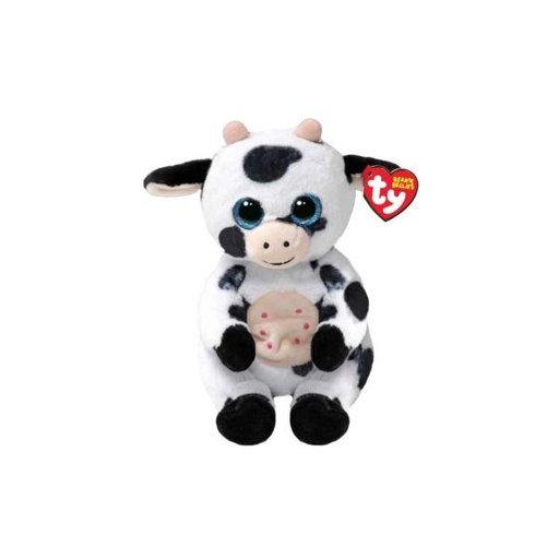 [BTTY41287] Peluche Beanie Bellies Pequeño Vaca Herdly 3a+