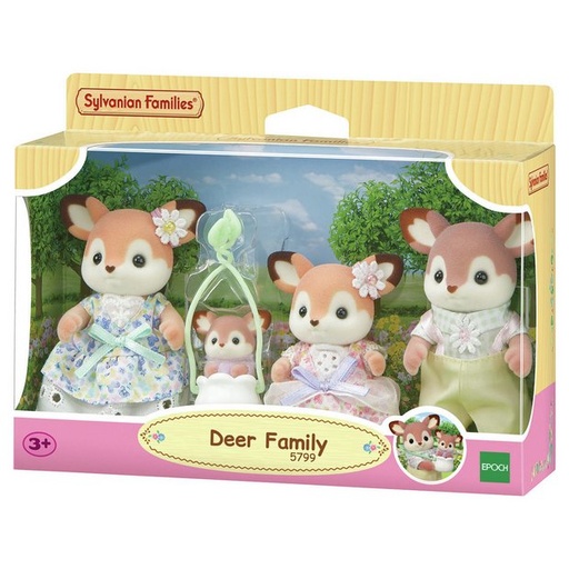[EH05799] Familias Sylvanian Familia de Ciervos 3a+ " Ternurines "