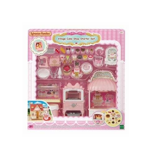 [EH05807] Familias Sylvanian Set de inicio de pastelería de pueblo 3a+ " Ternurines "
