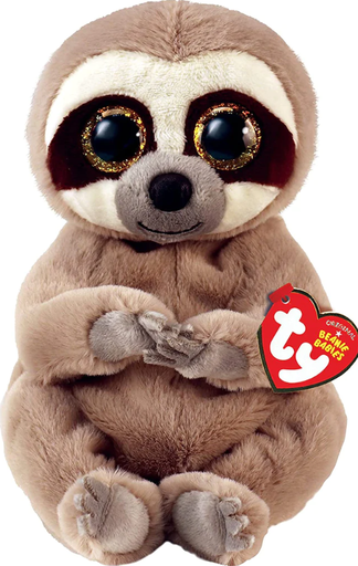 [BTTY40545] Peluche Beanie Boos Oso Perezoso Silas Pequeño 3a+