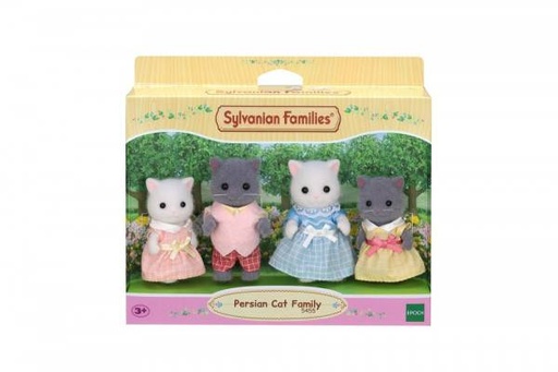 [EH05455] Familias Sylvanianas Familia de Gatos Persa Set/4 3a+ " Ternurines "