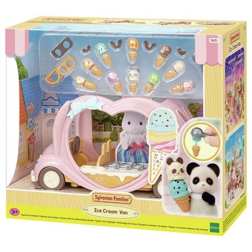 [EH05651] Familias Sylvanian Furgoneta de Helados 3a+