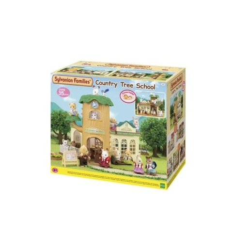 [EH05105] Familias Sylvanian Escuela de Árboles Campestres  3a+ " Ternurines "