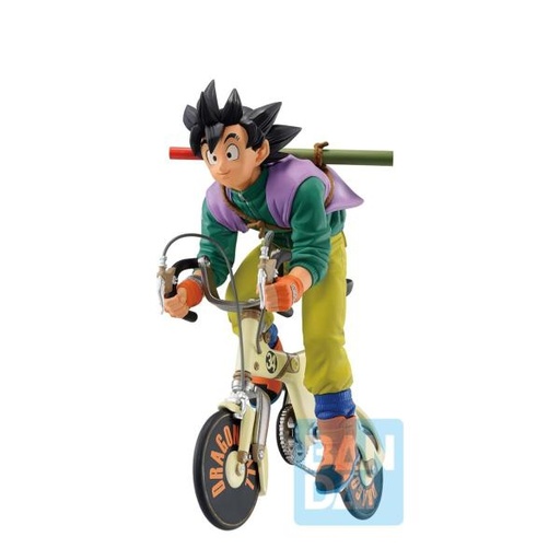 [BD66996] Figura Dragon Ball Z Ichibansho Son Goku con Bicicleta 15a+(669964)