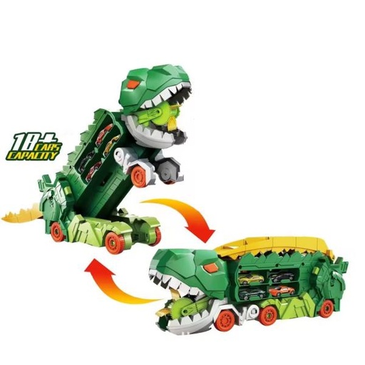 [WWMH178] Camión de Transportador de Vehiculos Dino Track 3a+