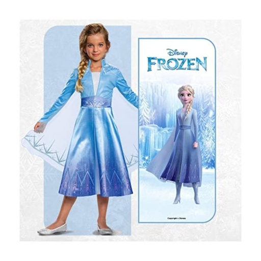 [JP129989M] Disfraz Disney Frozen Elsa Talla XS 3-4 años