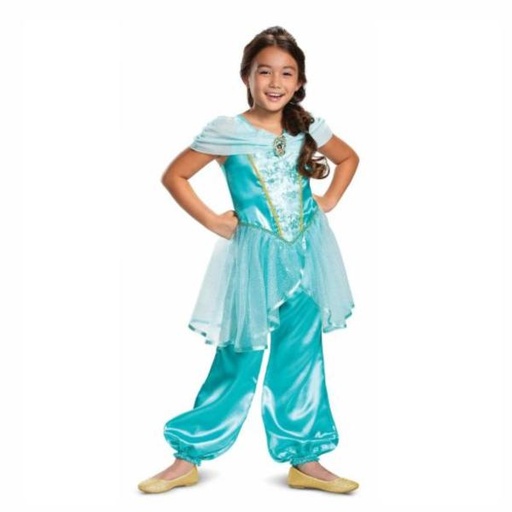[JP140399K] Disfraz Disney Princesa Jasmine Talla M 7-8años