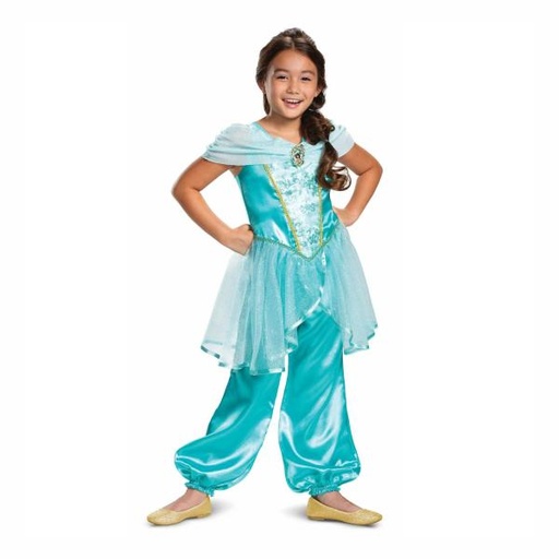 [JP140399L] Disfraz Disney Princesa Jasmine Talla S/P 5-6años
