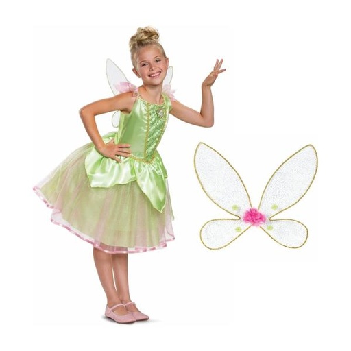 [JP141089L] Disfraz Disney Tinker Bell Talla S/P 5-6años