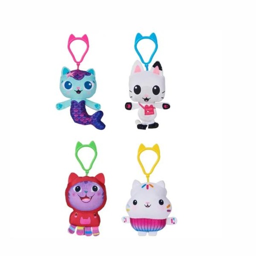 [BT6069186] Llavero de Peluche e la Casa de Muñeca de Gabby¨s Displ/30 Surt/4 3a+