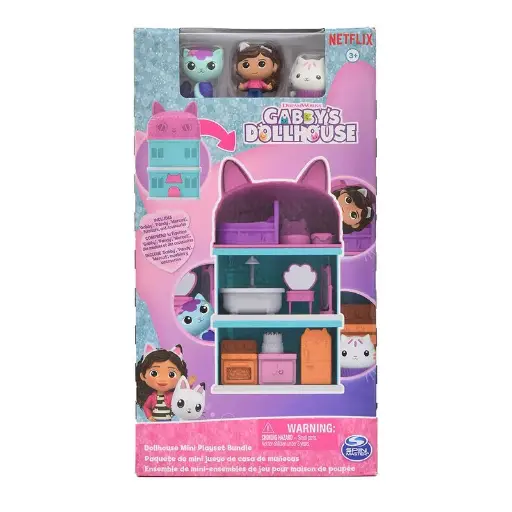 [BT6071198] Mini Habitaciones de Juego de la Casa de Muñeca de Gabby´s 3a+
