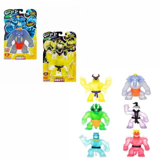 [BT42792] Figuras Héroes Goo Jit Zu Smash Strikers  Surtido 4a+