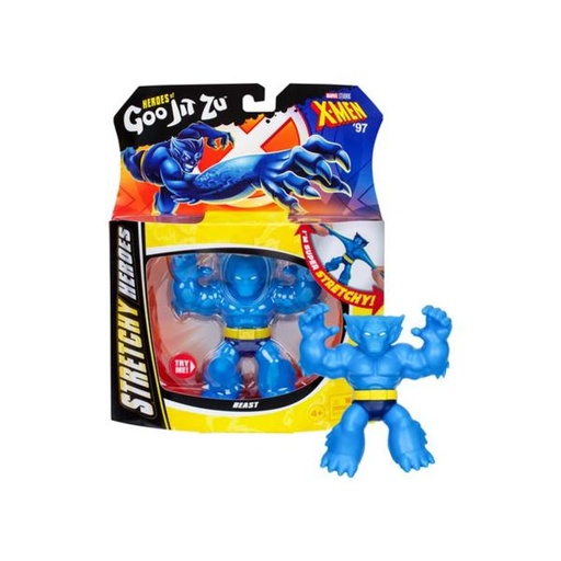 [BT42835] Figuras Héroes Goo Jit Zu Stretchy Marvel X-Men Surt/3 4a+
