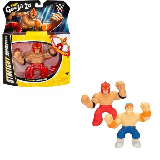 [BT42894] Figura Héroes Goo Jit Zu Stretchy W Super Star Surt/2 4a+